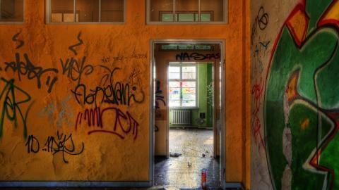 遗忘的城市破旧建筑图片(下)