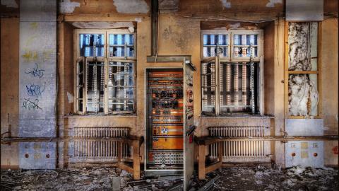 遗忘的城市破旧建筑图片(下)