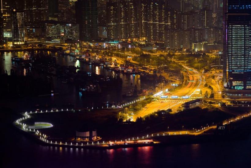 香港维多利亚港夜景图片第二辑