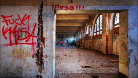 遗忘的城市破旧建筑图片(下)