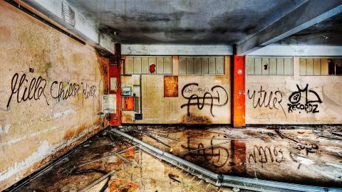 遗忘的城市破旧建筑图片(下)