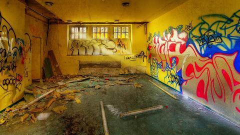 遗忘的城市破旧建筑图片(下)