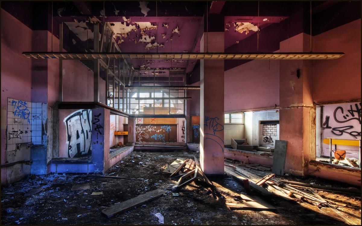 遗忘的城市破旧建筑图片(下)