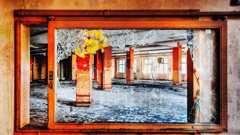 遗忘的城市破旧建筑图片(下)