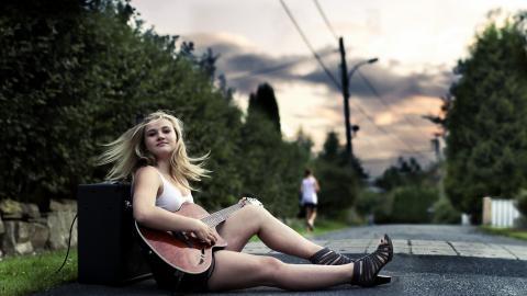 音乐梦想女孩图片大全