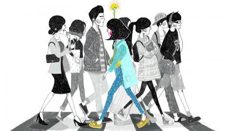 个性艺术设计插画图片