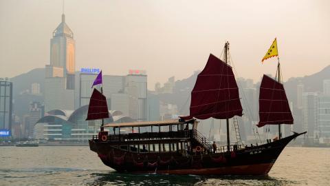 香港维多利亚港风景图片第二辑