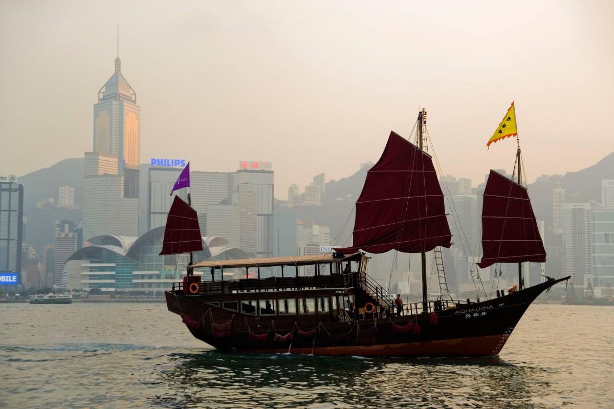 香港维多利亚港风景图片第二辑