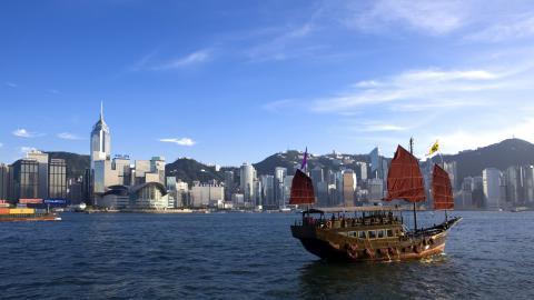 香港维多利亚港风景图片第二辑