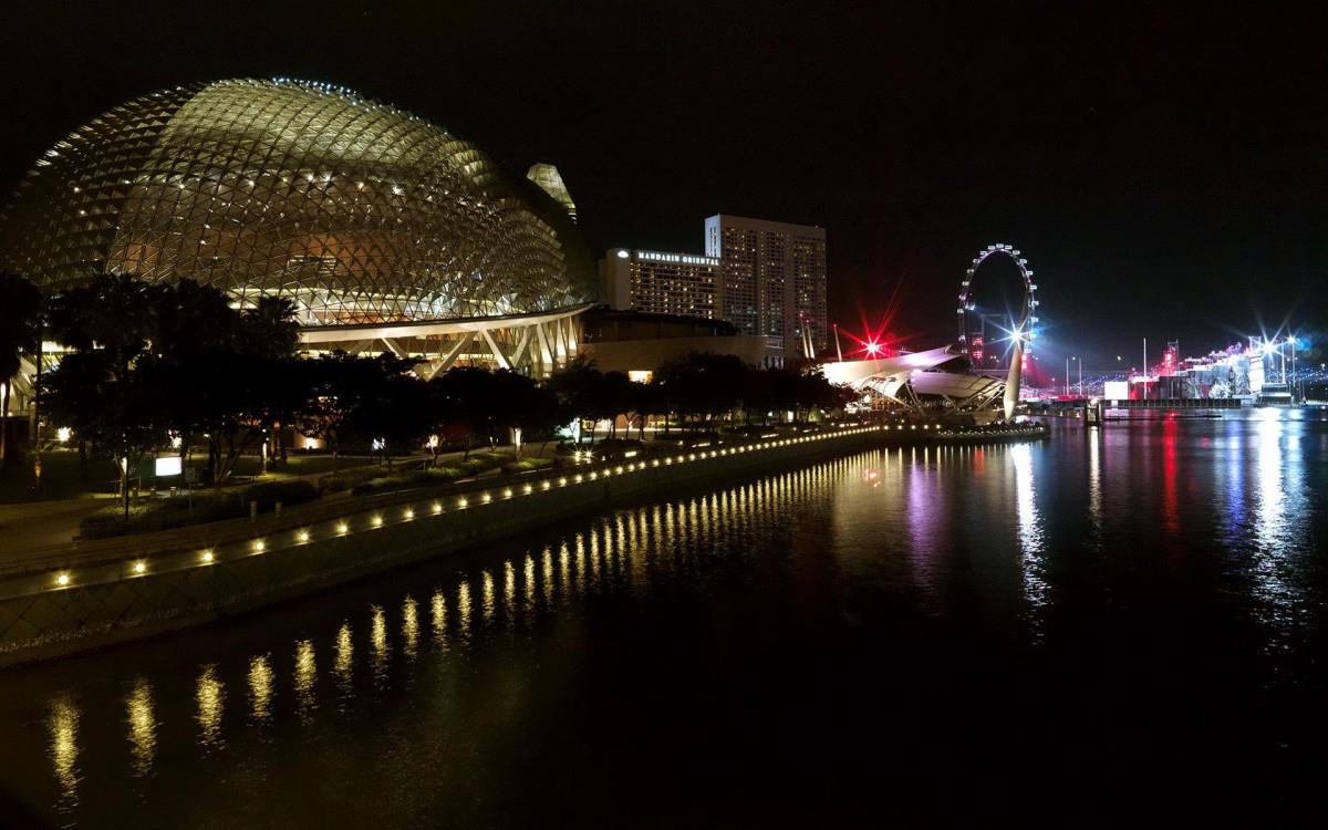 摩天轮景观图片