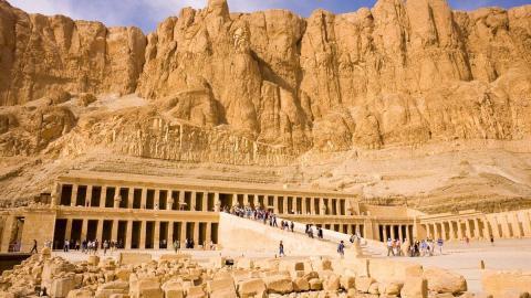 埃及法老和金字塔图片