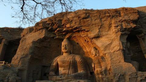 山西云冈石窟图片
