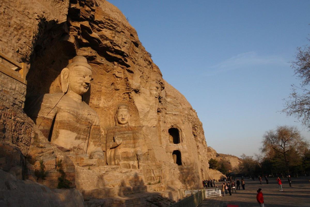 山西云冈石窟图片