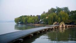 美丽的杭州西湖风光图片