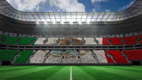 世界杯足球场高清图片