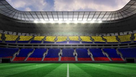 世界杯足球场高清图片