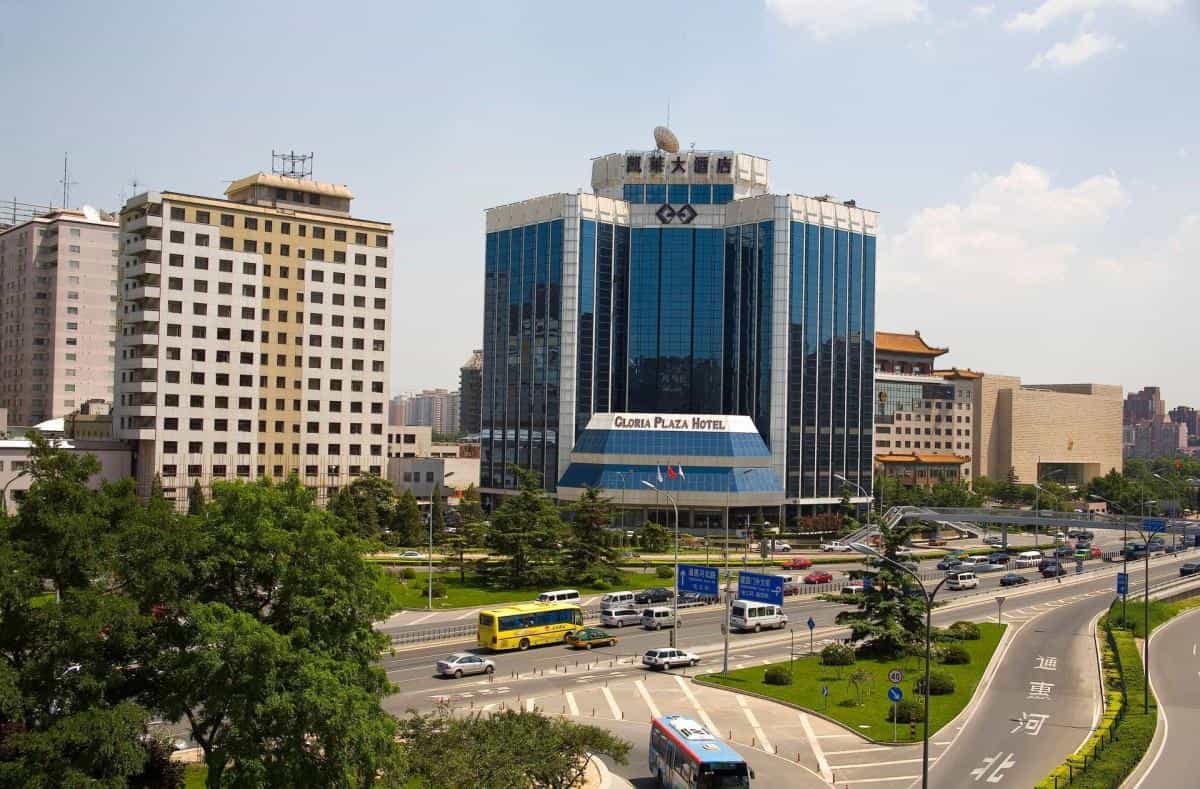 北京城市建筑风光(东二环)图片