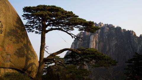 黄山国家地质公园风景图片