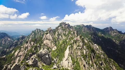 黄山国家地质公园风景图片