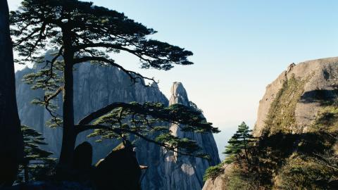 黄山国家地质公园风景图片