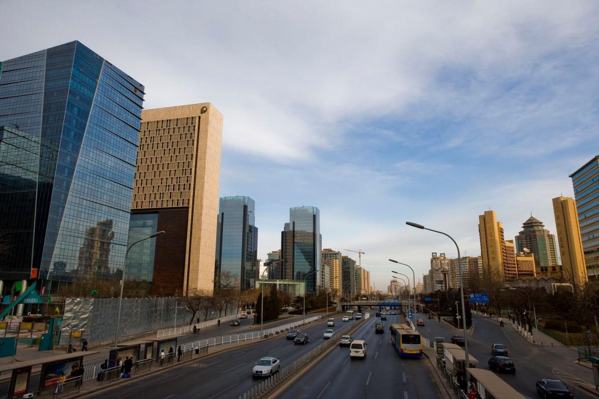 北京城市建筑风光(东二环)图片