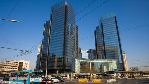 北京城市建筑风光(东二环)图片