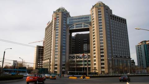 北京城市建筑风光(东二环)图片