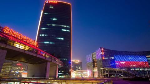 北京中关村美丽夜景