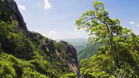 黄山国家地质公园风景图片
