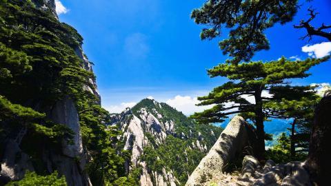 黄山国家地质公园风景图片