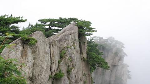 黄山国家地质公园风景图片