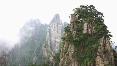 黄山国家地质公园风景图片