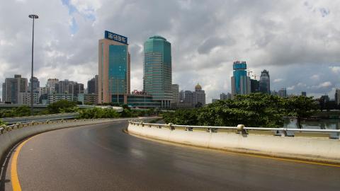 海南海口旅游城市风光图片