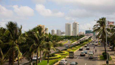海南海口旅游城市风光图片