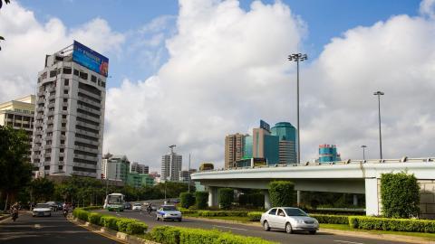 海南海口旅游城市风光图片