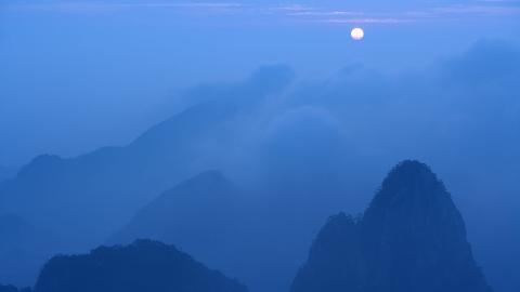 黄山景点云海图片