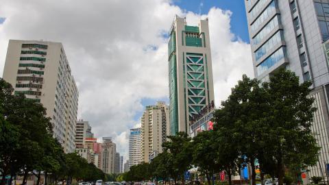 海南海口旅游城市风光图片