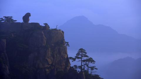 黄山景点云海图片