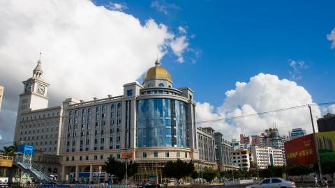 海南海口旅游城市风光图片