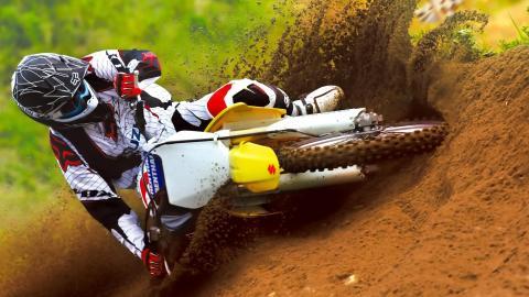 摩托赛车比赛图片