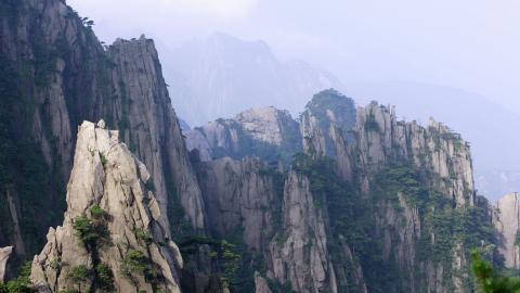 黄山景点云海图片