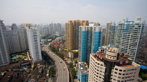 壮观的上海高架桥(立交桥)图片