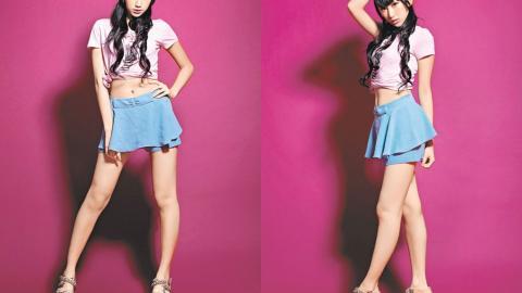 香港嫩模谢芷蕙图片