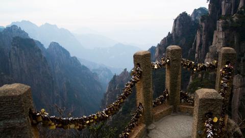 黄山景点云海图片