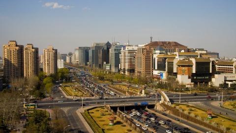 北京市西城区南部复兴门风景图片