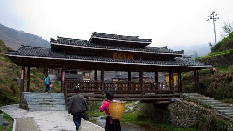 三江程阳风雨桥图片