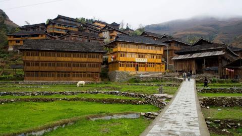 三江程阳风雨桥图片