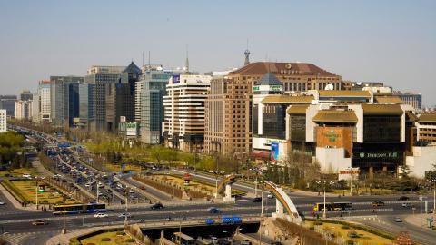 北京市西城区南部复兴门风景图片