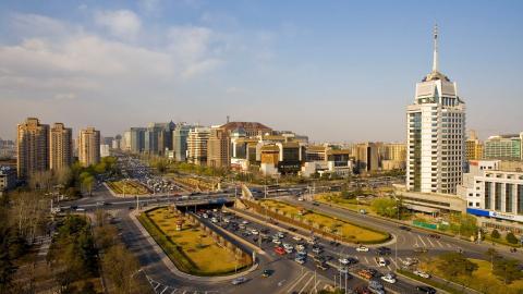 北京市西城区南部复兴门风景图片