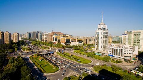 北京市西城区南部复兴门风景图片